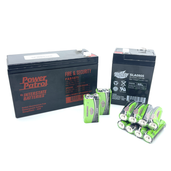 UB670 6 VOLT - 7.2AH SLA BATTERY 10 PER CASE