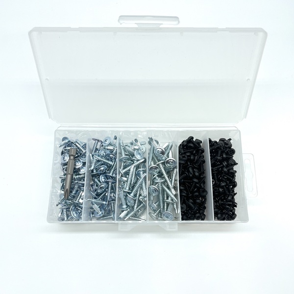 WAFERKIT WAFER HEAD SCREW ASSORTMENT KIT (6 SIZES)